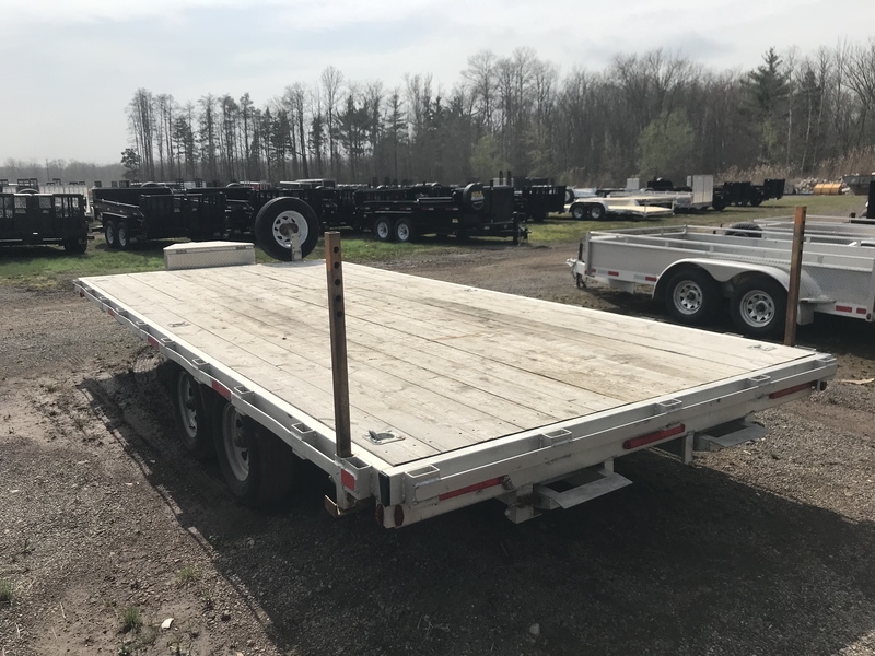 Cargo, Utility Trailers  2022 Miska 18' Aluminum Flatbed Trailer Photo